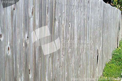 Image of old weathered fence