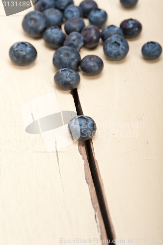 Image of fresh blueberry