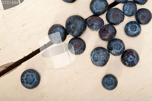 Image of fresh blueberry