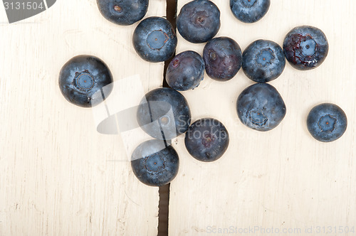 Image of fresh blueberry