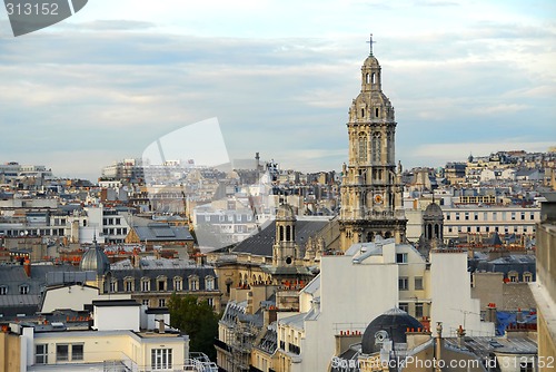 Image of Paris rooftops