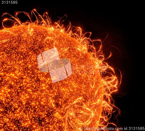 Image of Surface of the sun 