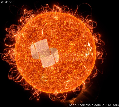 Image of Surface of the sun 