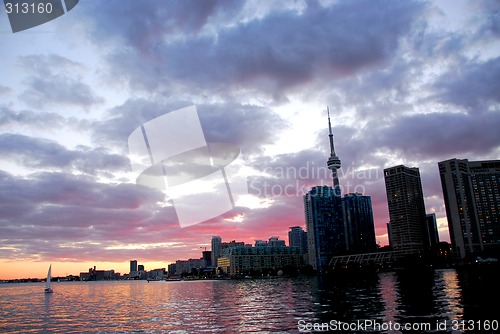 Image of Toronto city skyline
