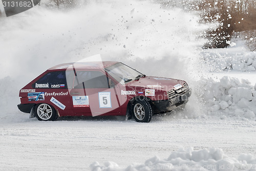 Image of Sports ice competitions on cars