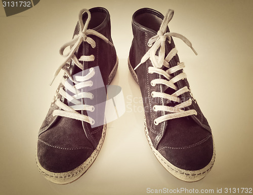 Image of Fashionable sports shoes