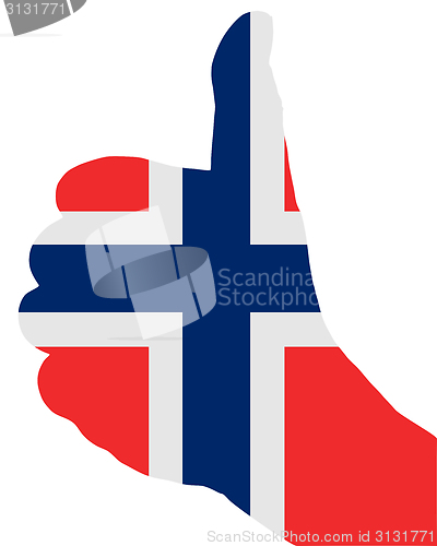 Image of Norwegian finger signal