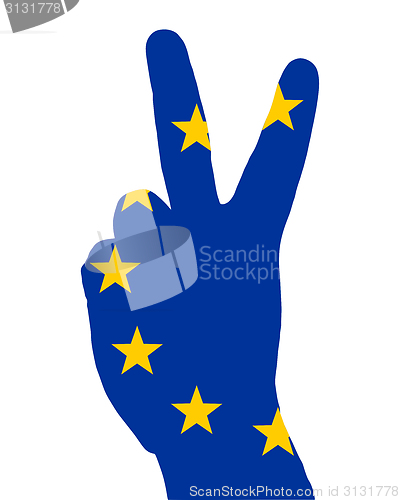 Image of European finger signal