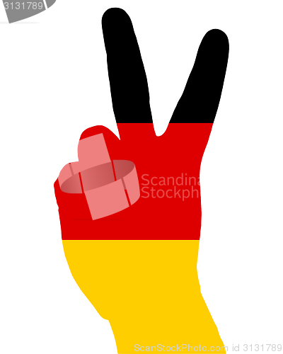 Image of German hand signal