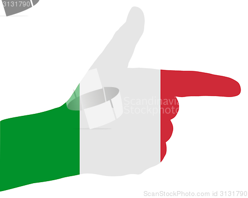 Image of Italian finger signals