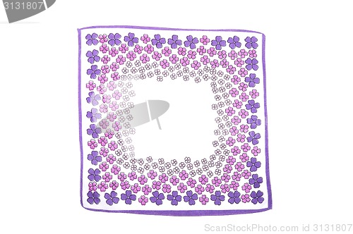 Image of Cloth with flowers