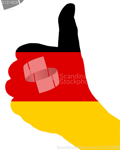 Image of German hand signal