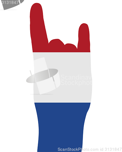Image of Dutch finger signal