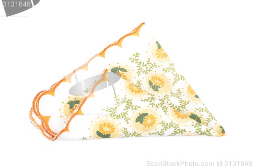 Image of Cloth with flowers