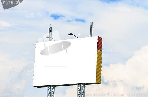Image of Blank billboard