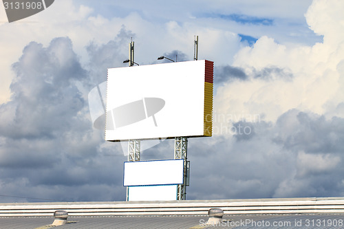 Image of Blank billboard