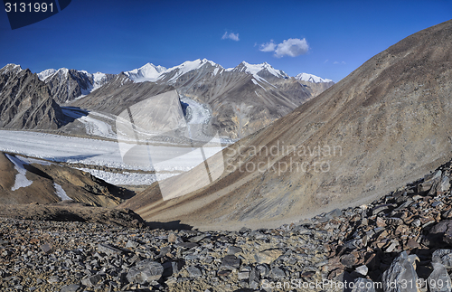 Image of Glacier in Tajikistan