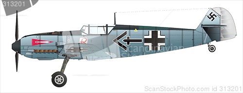 Image of Messerschmitt Bf-109