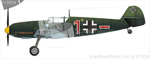 Image of Messerschmitt Bf-109