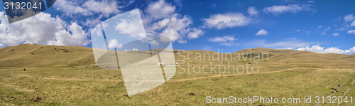 Image of Yurts in Kyrgyzstan