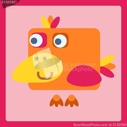 Image of Bird stylized cartoon icon