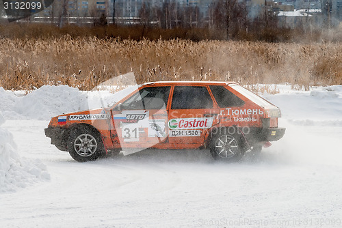 Image of Sports ice competitions on cars