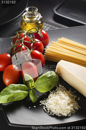 Image of Pasta ingredients