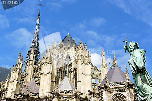 Image of Our Lady of Amiens Cathedral in France