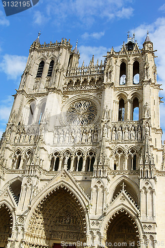 Image of Our Lady of Amiens Cathedral in France