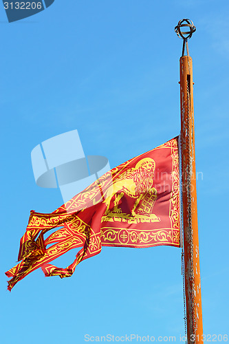 Image of Republic of Venice flag, Venice, Italy