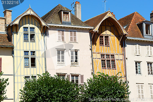 Image of Some old houses in Troyes, France