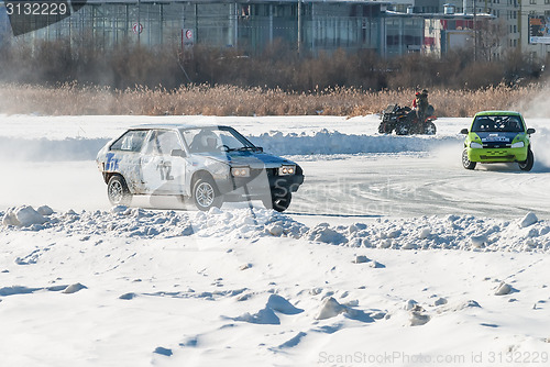 Image of Sports ice competitions on cars