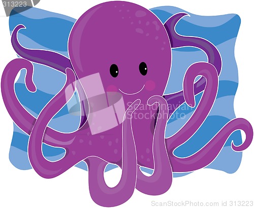 Image of Purple  Octopus