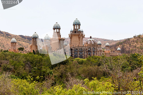 Image of panorama of Sun City, The Palace of Lost City, South Africa