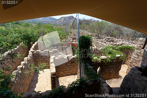 Image of Maze, labyrinth in Lost City, South Africa