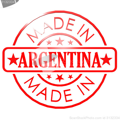 Image of Made in Argentina red seal