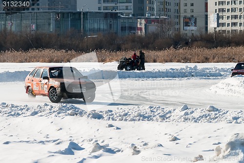 Image of Sports ice competitions on cars