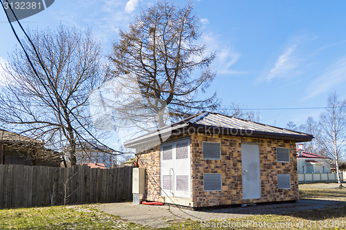 Image of Electric utility building in spring city 