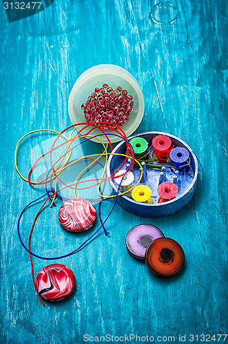 Image of crafts with beads