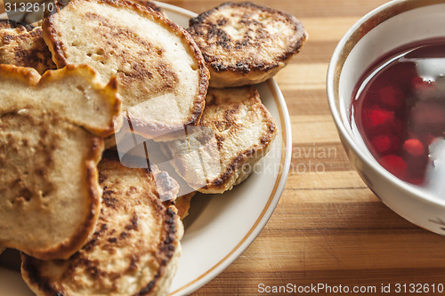 Image of Pancakes with jam