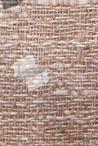 Image of Linen fabric texture