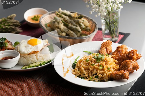 Image of Variety of Thai Foods