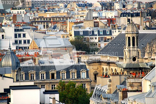 Image of Paris rooftops