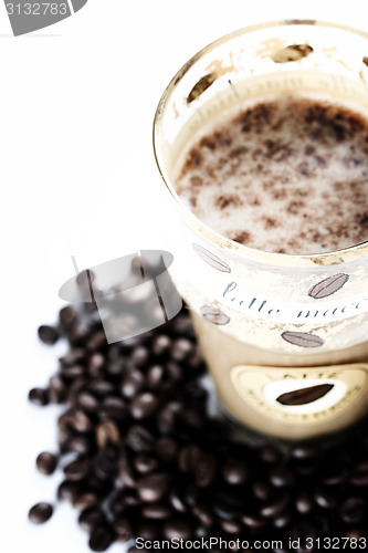 Image of Latte Macchiato in glass