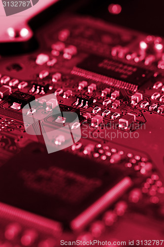Image of Electronic circuit board
