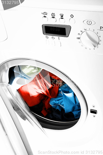 Image of Clothes in laundry