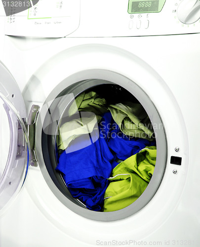 Image of Clothes in laundry