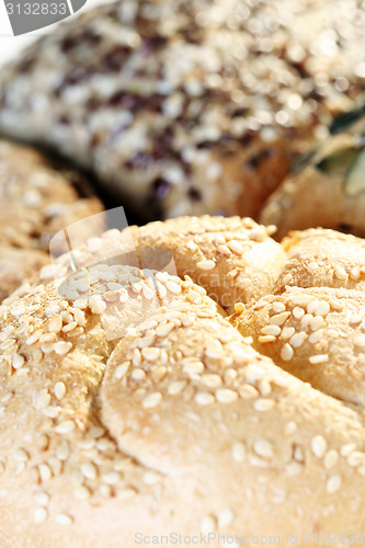 Image of Assortment of baked bread