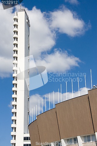 Image of Olympic stadium tower, Helsinki, Finland