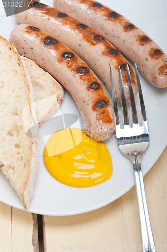 Image of traditional German wurstel sausages